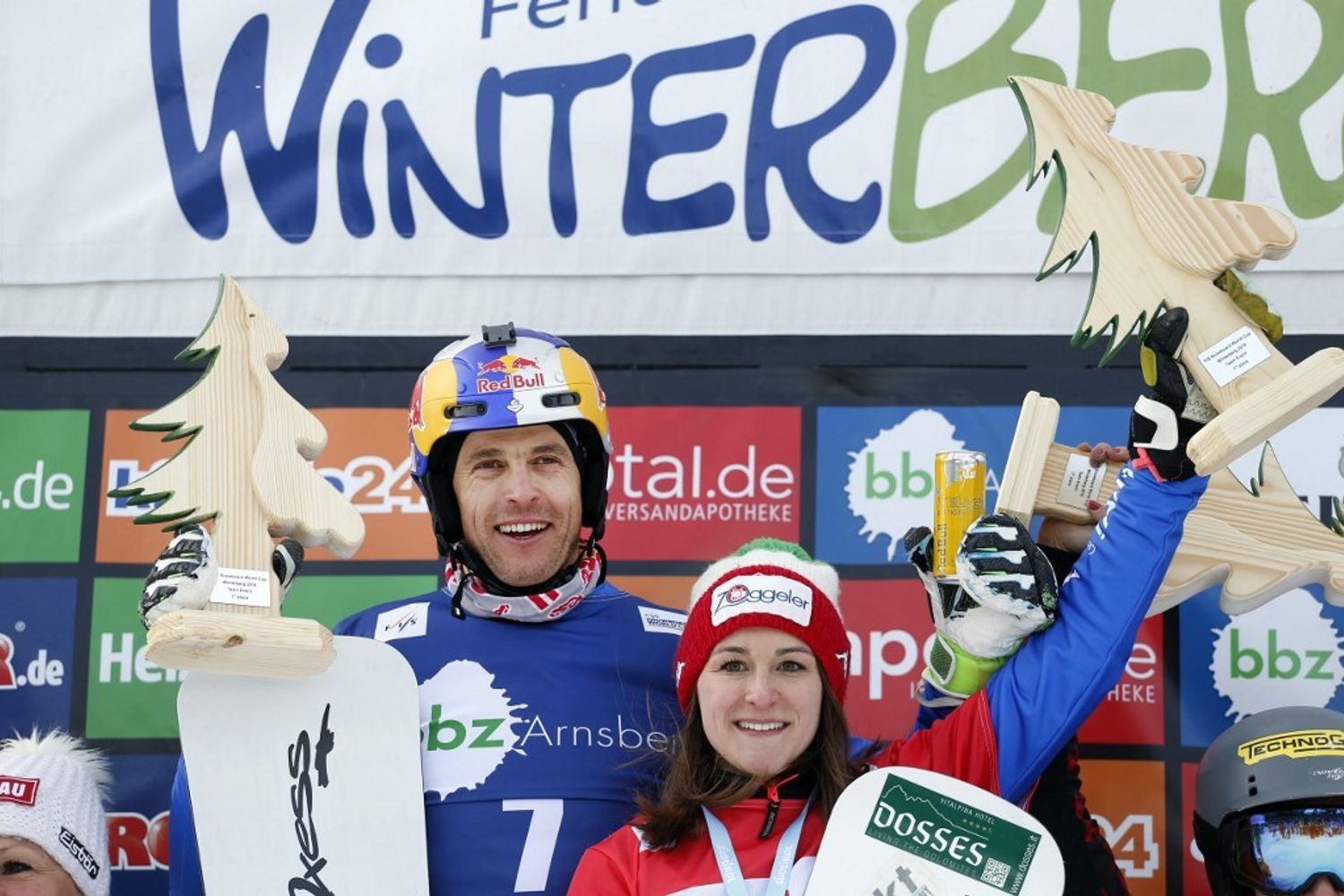 &nbsp;Roland Fischnaller e Nadya Ochner