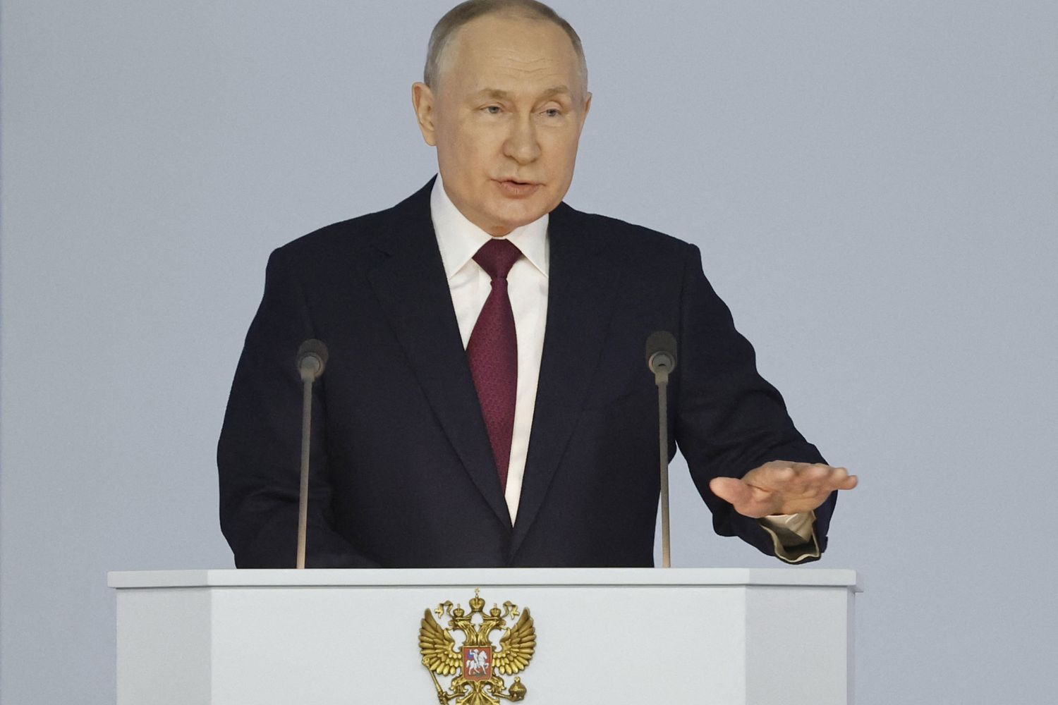 Il presidente russo Putin &nbsp;
