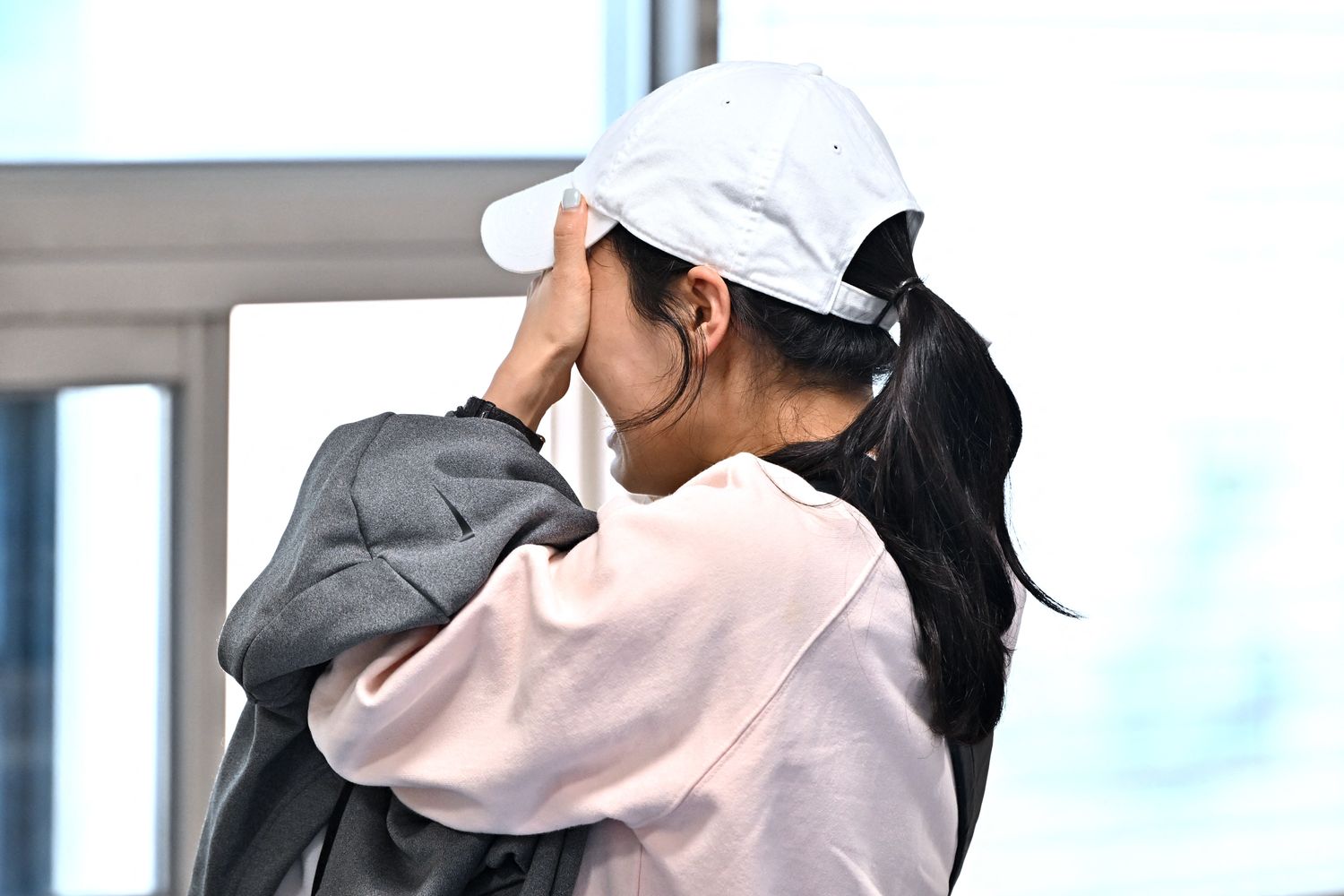 La parente di una persona scomparsa &nbsp;