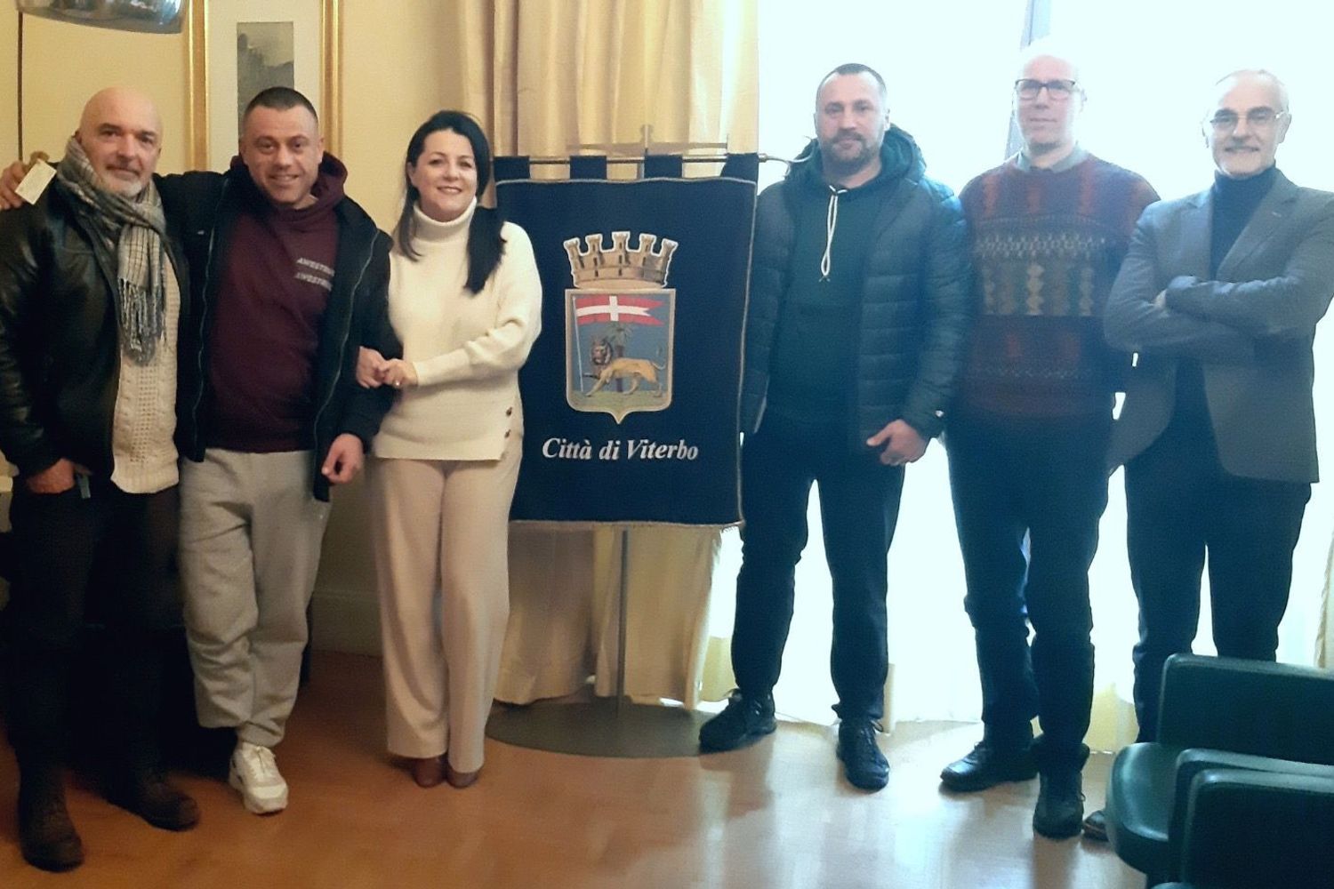 L'incontro con la sindaca del Comune di Viterbo &nbsp;