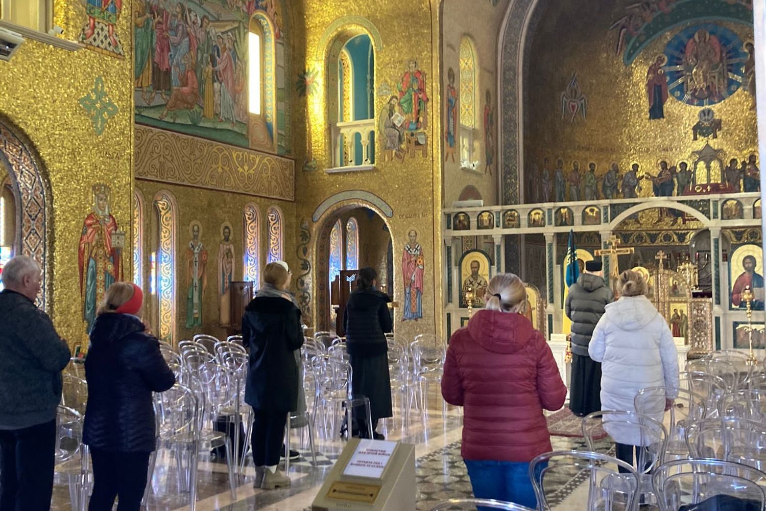 La chiesa di Santa Sofia a Roma, punto di riferimento per la comunit&agrave; ucraina in Italia