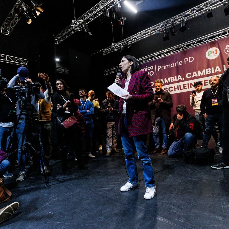 Elly Schlein dopo la vittoria&nbsp;