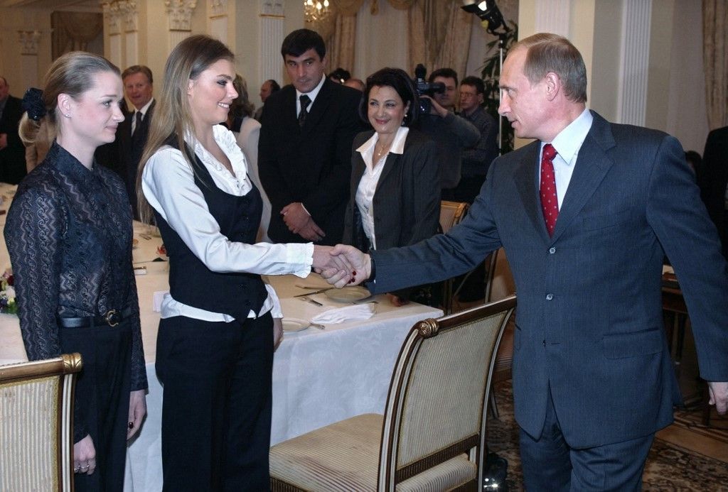 Vladimir Putin e&nbsp;&nbsp;Alina Kabaeva