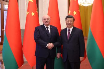 Alexander Lukashenko e Xi Jinping