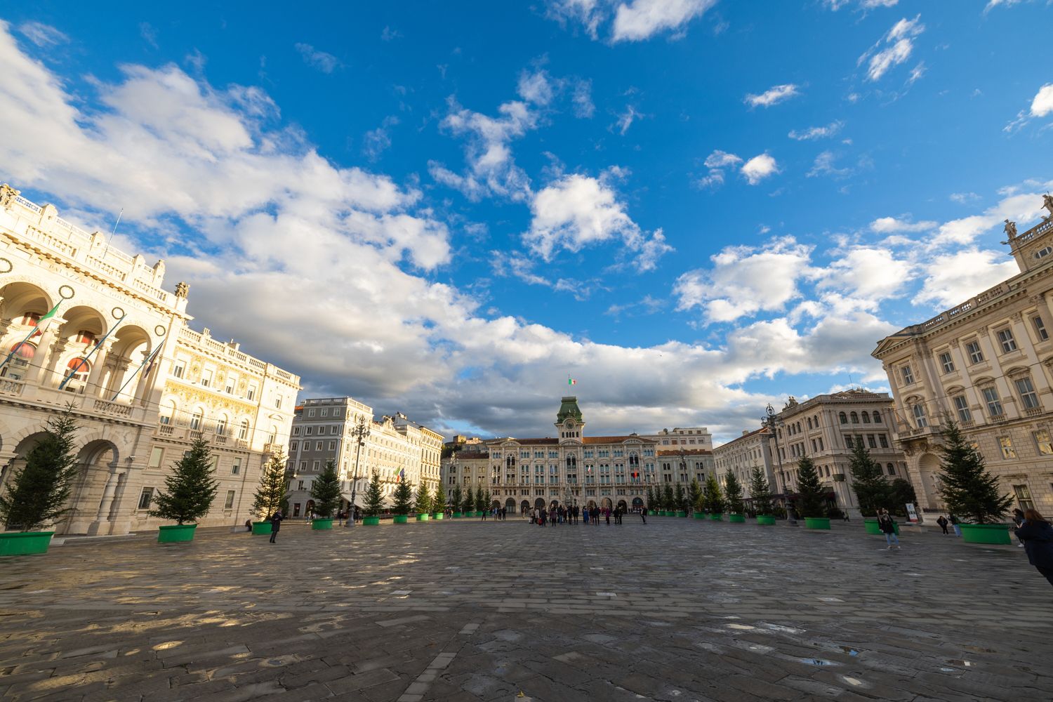 Una giornata soleggiata a Trieste