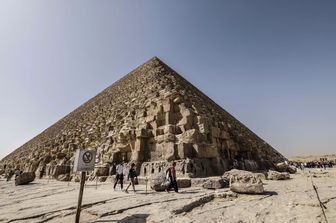 &nbsp;La piramide di Cheope