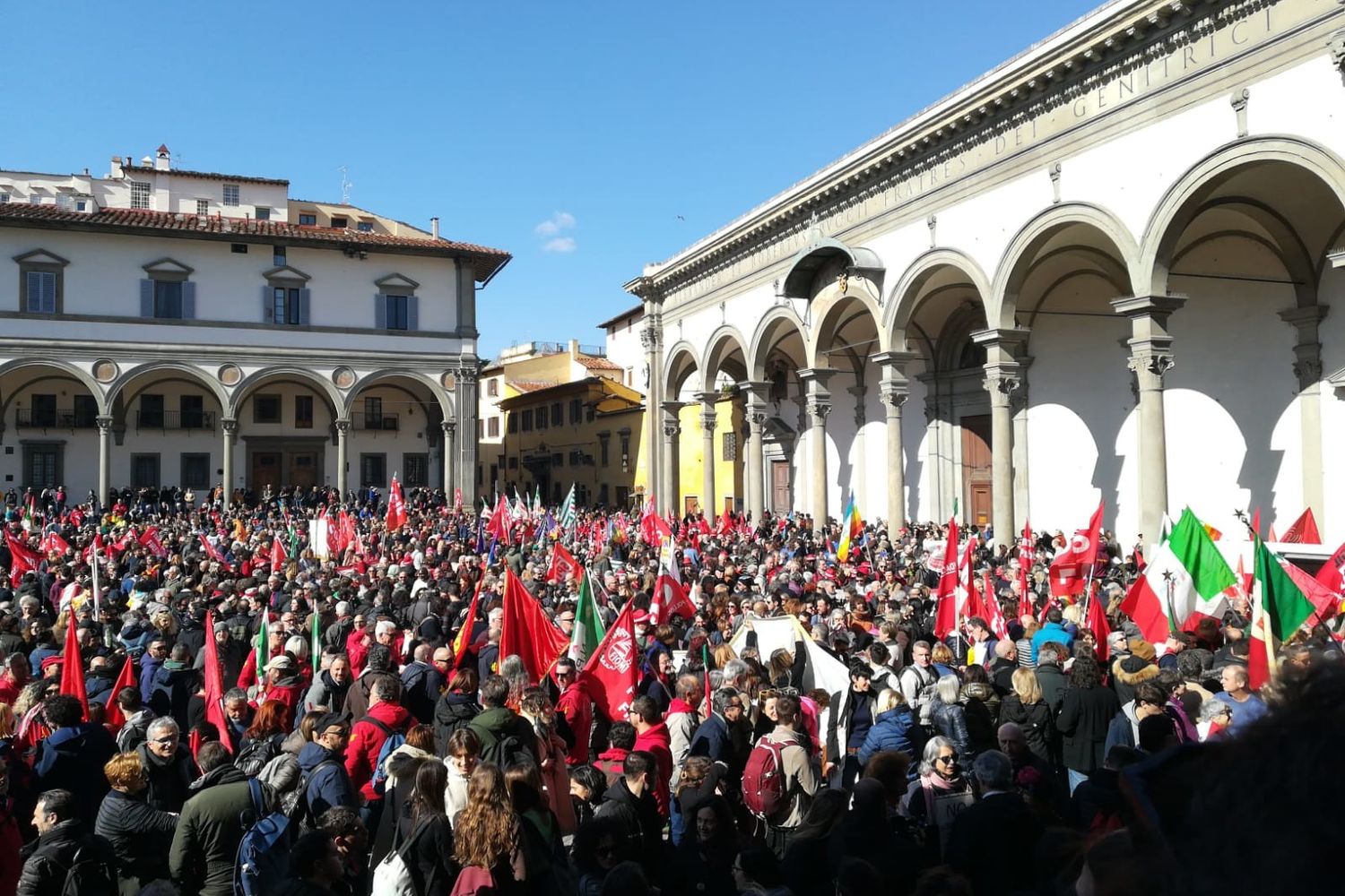 Il corteo di Firenze &nbsp;