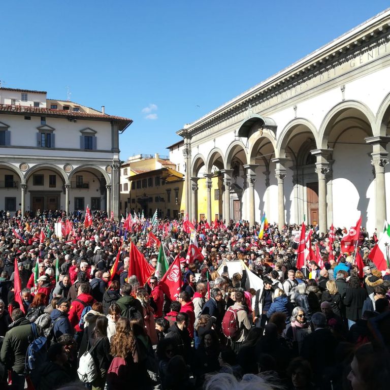 Il corteo di Firenze &nbsp;
