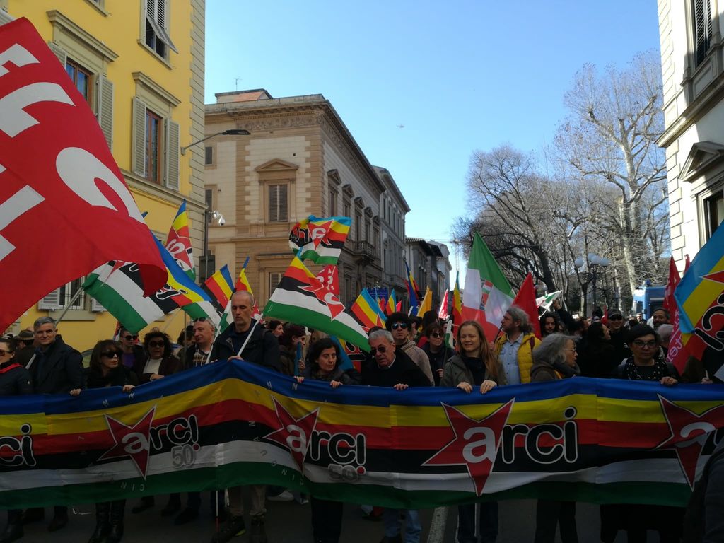 Il corteo di Firenze&nbsp;