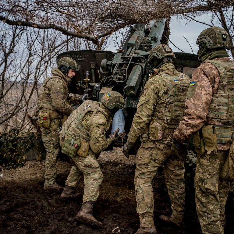 Truppe ucraine a Bakhmut