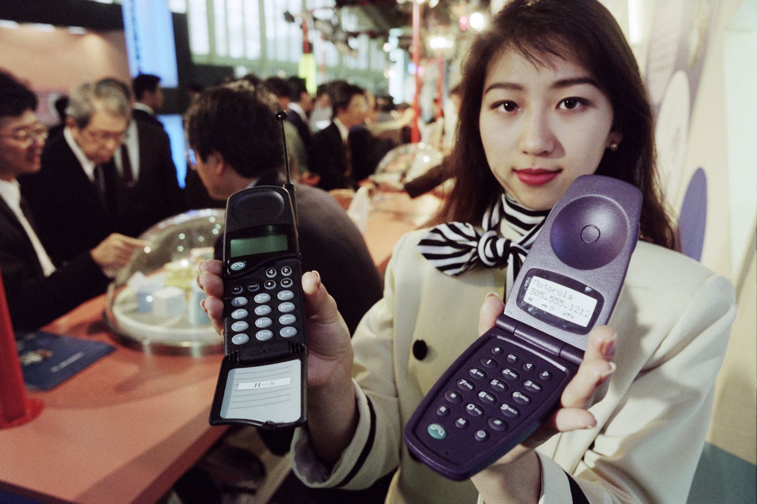 Due prototipi di Motorola presentati nel 1995