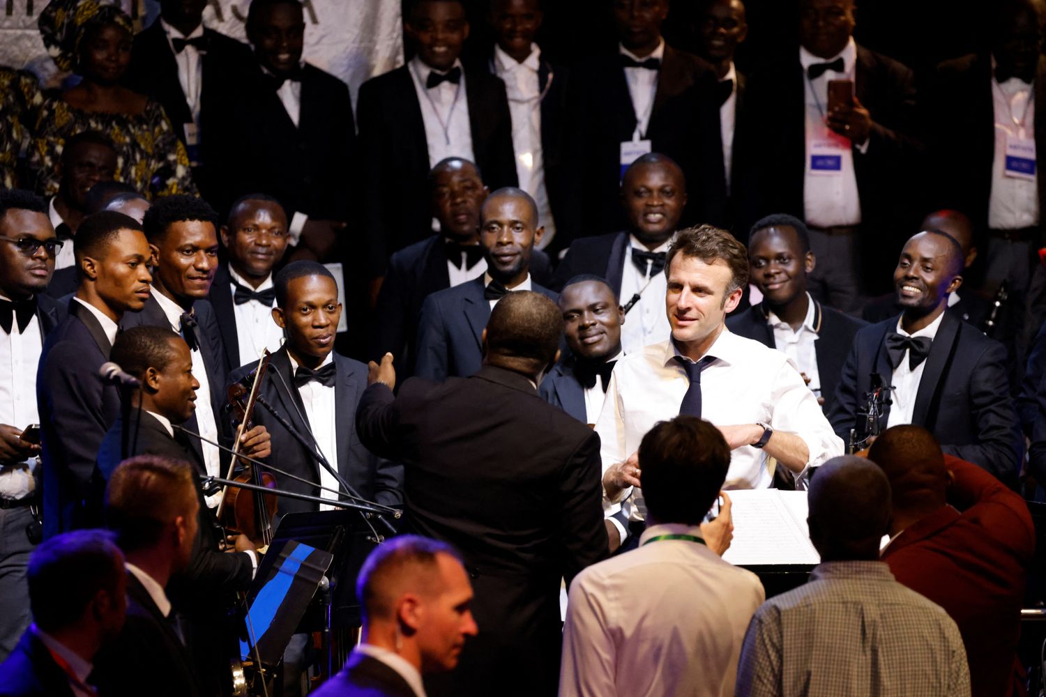 Macron in visita nella Repubblica democratica del Congo