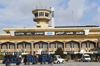 Aeroporto di Aleppo, in Siria