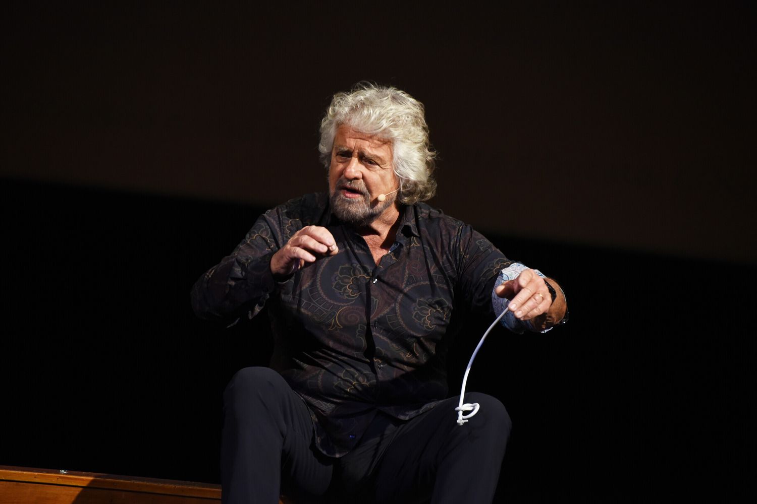 Beppe Grillo in teatro