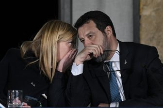 Giorgia Meloni e Matteo Salvini