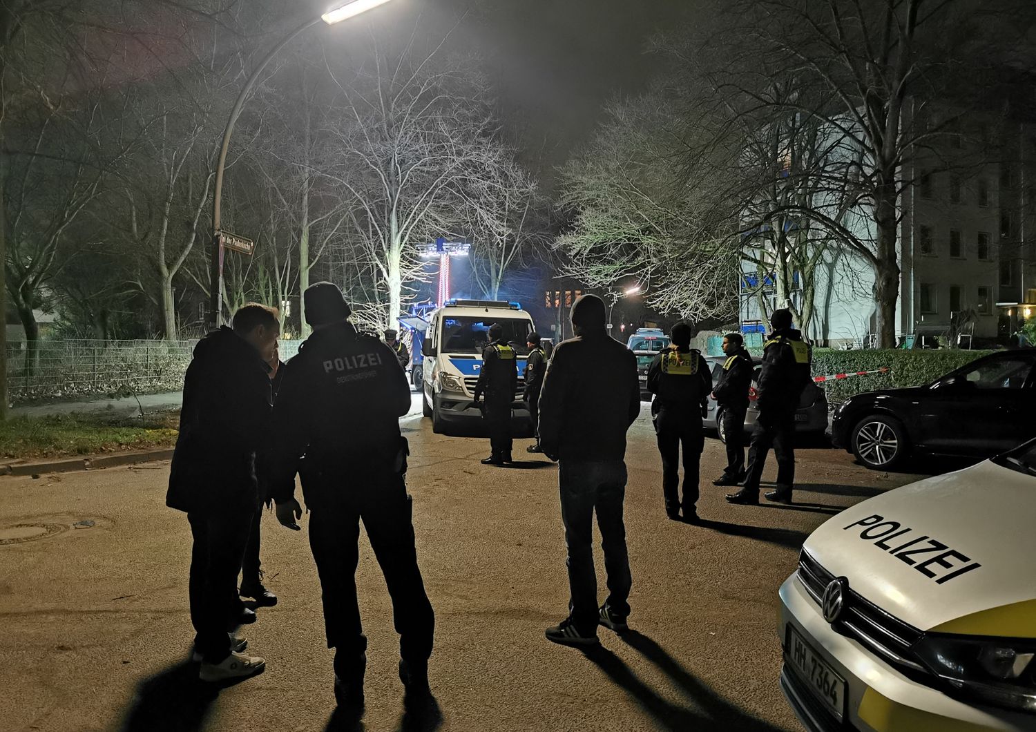 Polizia ad Amburgo