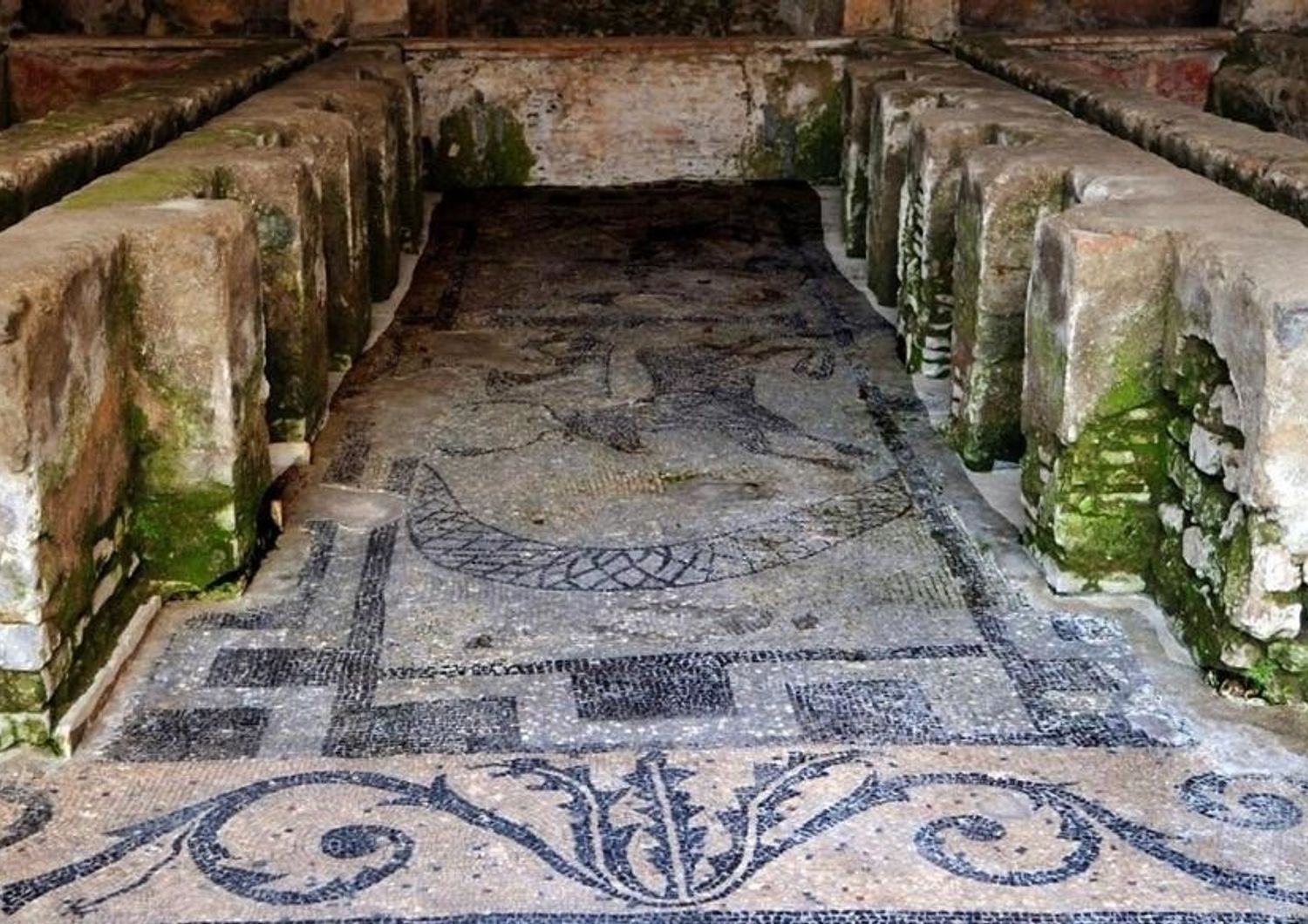 Mosaico della villa romana di Minori&nbsp;