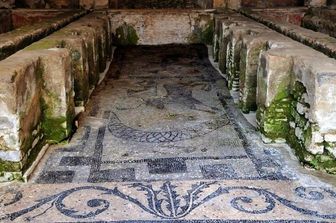 Mosaico della villa romana di Minori&nbsp;