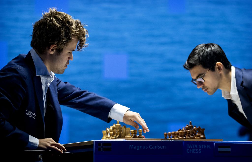 Carlsen e Giri