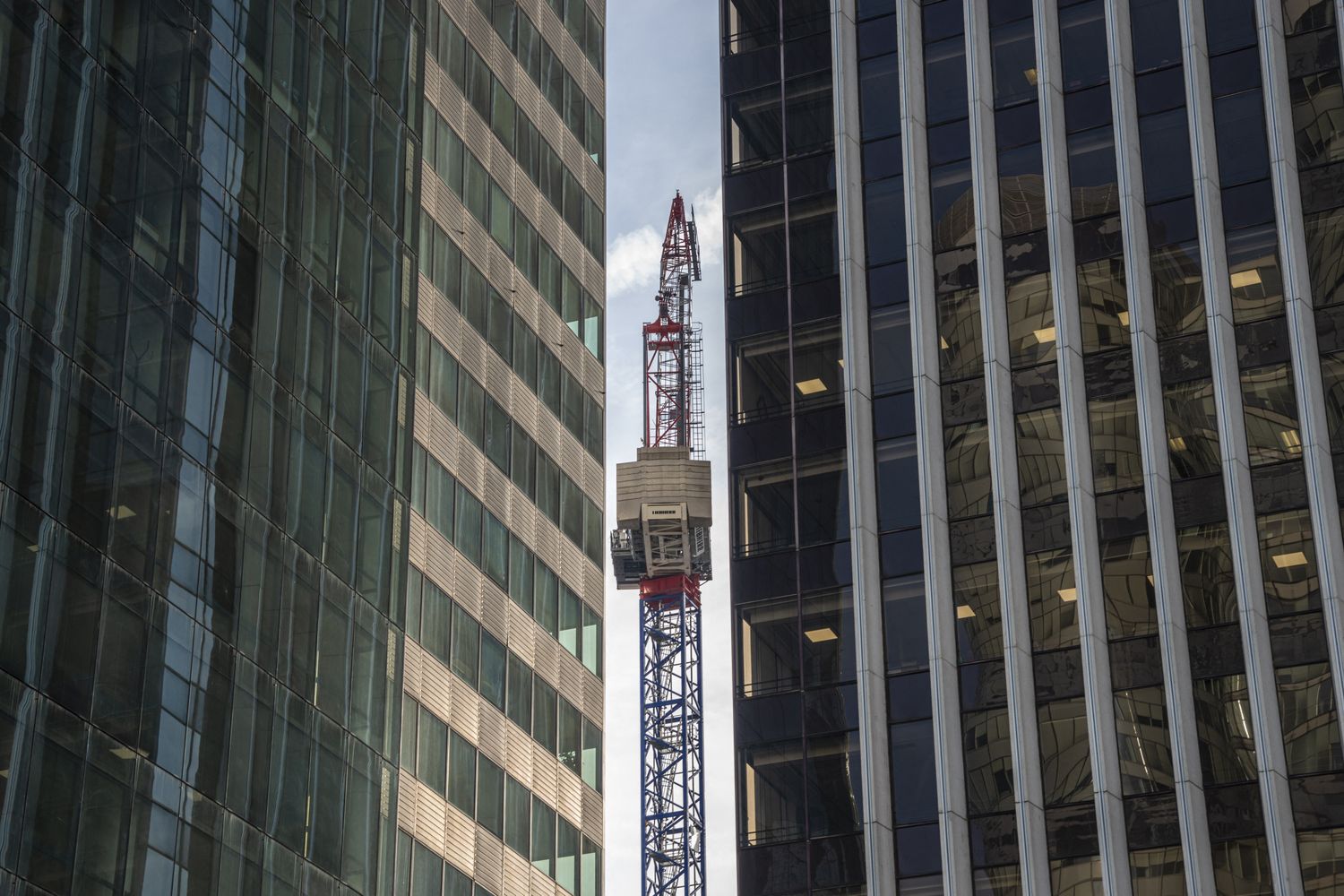 Un cantiere edilizio a Parigi
