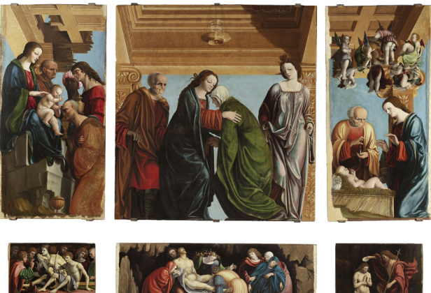 Pedro Fern&aacute;ndez Murcia, Polittico della Visitazione