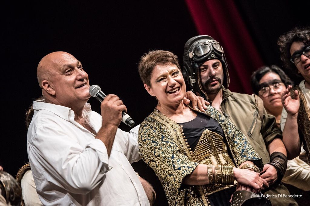 D'Ambrosi con i ragazzi