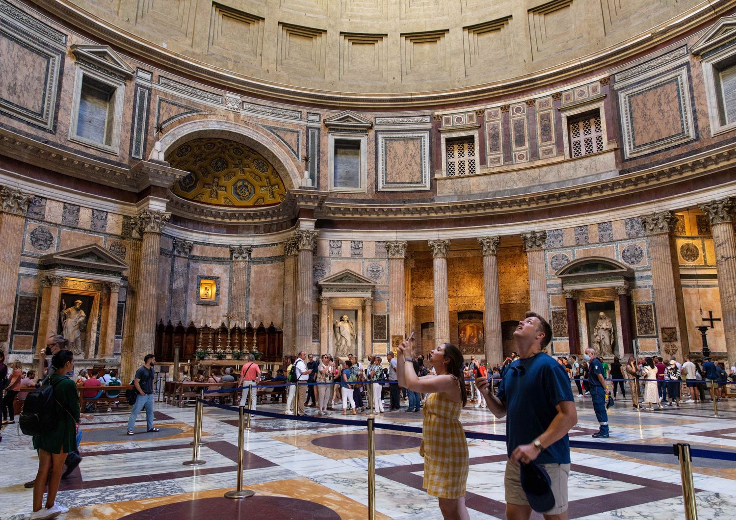 cinque euro biglietto entrata pantheon