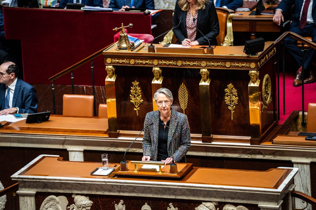 La premier francese Elisabeth Borne&nbsp;