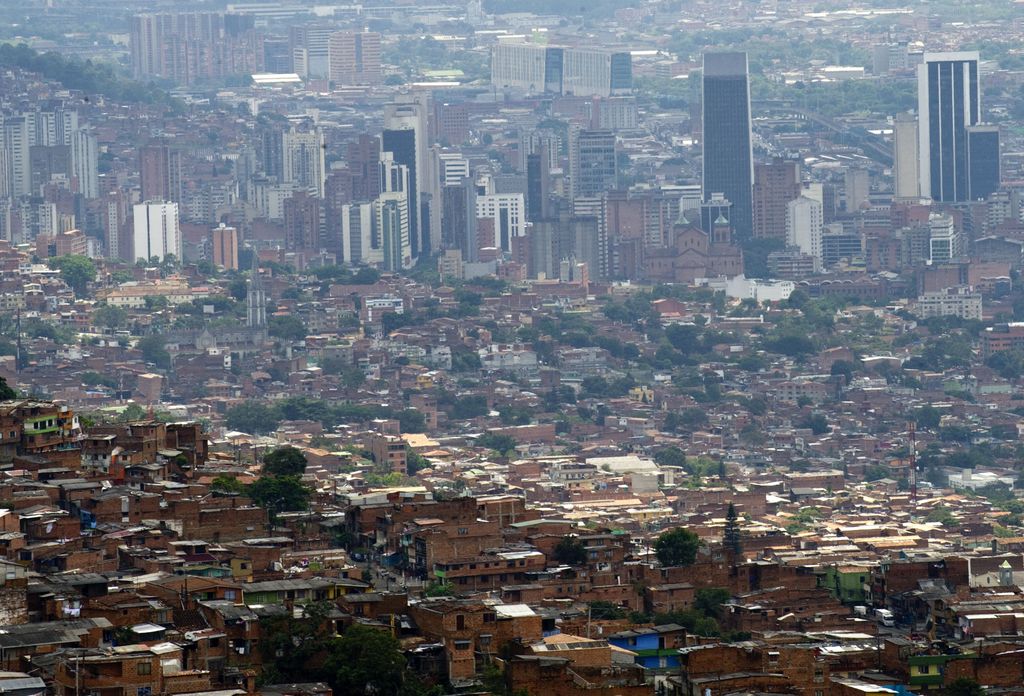 Veduta di Medellin