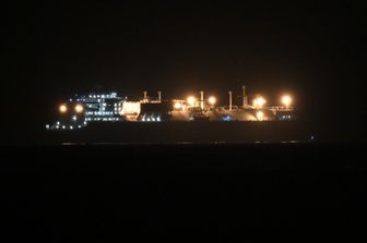 rigassificatore golar tundra arrivato piombino