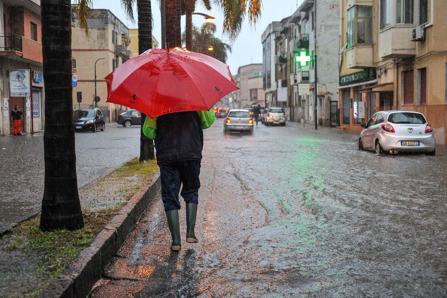 Maltempo e pioggia in Calabria