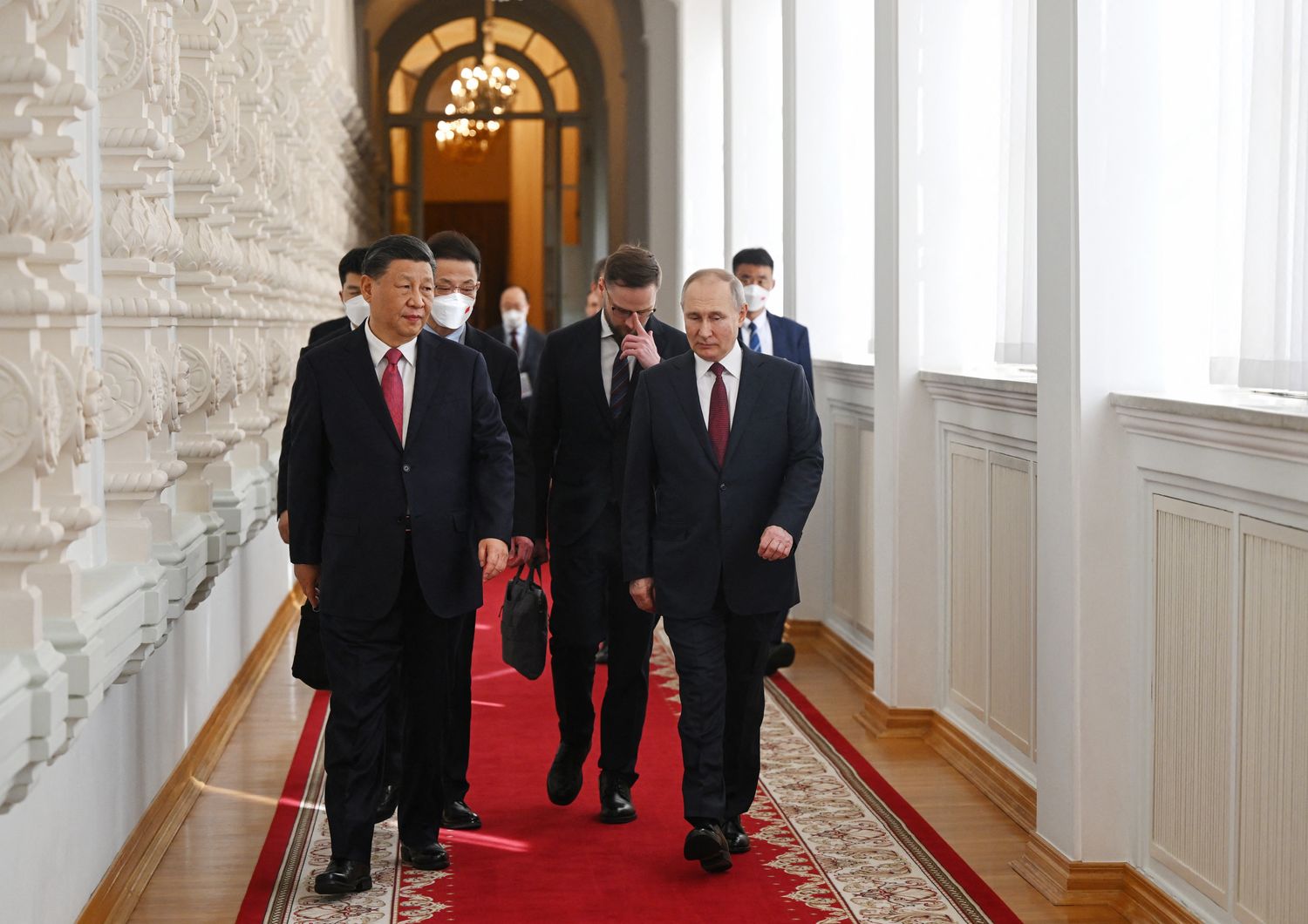 Xi e Putin al Cremlino