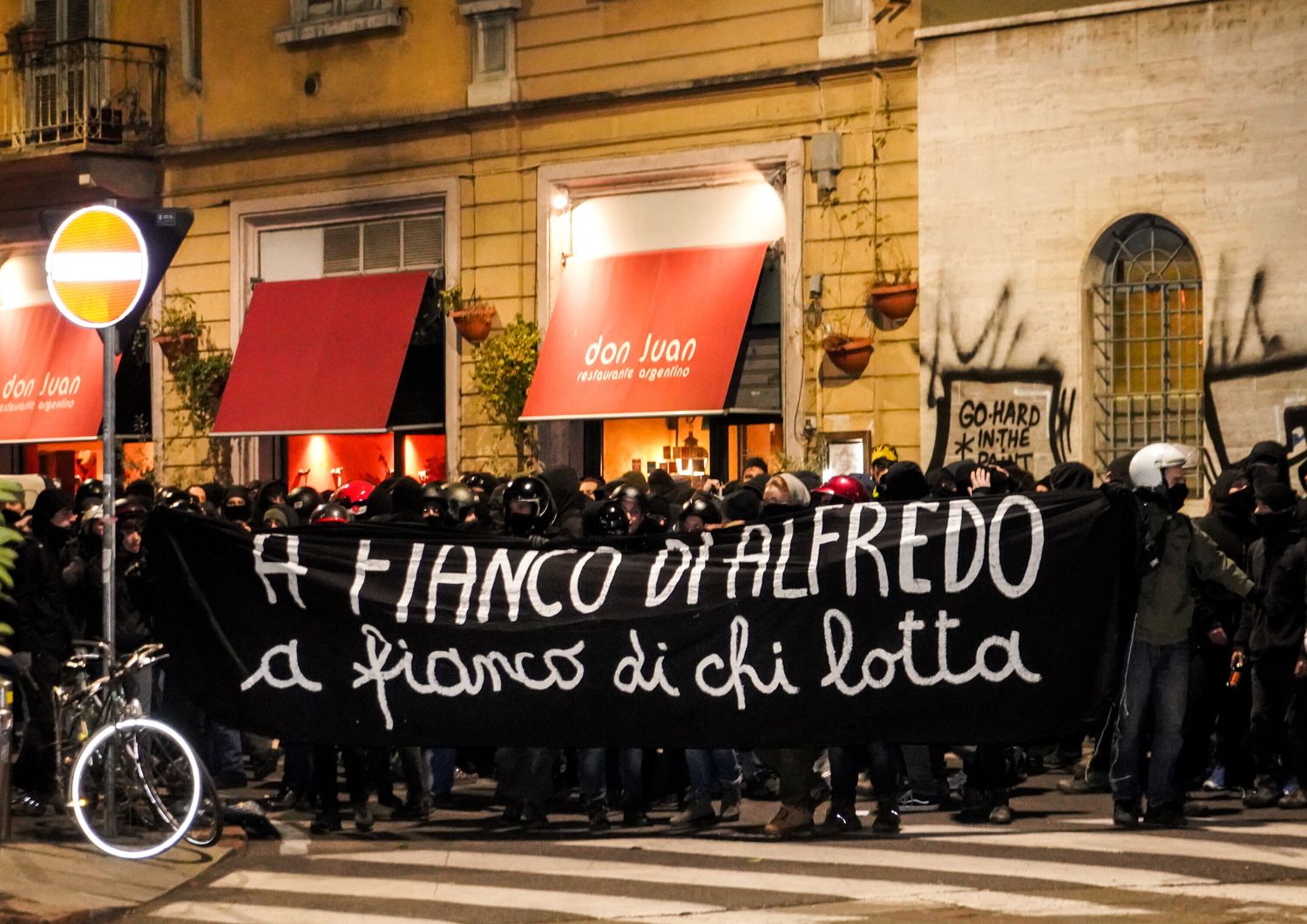 Manifestazioni di solidariet&agrave; per Alfredo Cospito - AGF&nbsp;