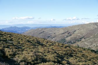 Veduta della Barbagia