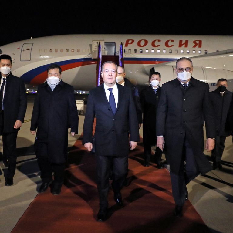 Il vicepresidente del Consiglio di sicurezza russo, Dmitry Medvedev