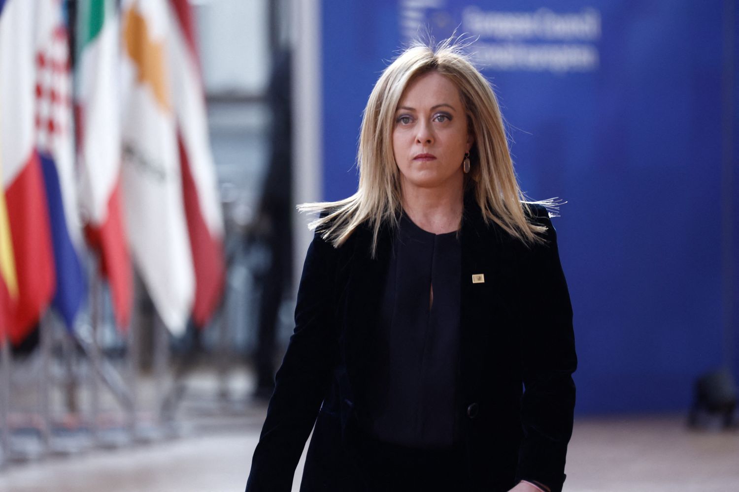 Meloni al Consiglio europeo