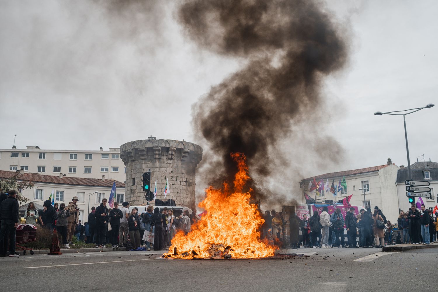 Proteste in Francia contro la riforma delle pensioni
