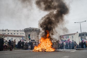 Proteste in Francia contro la riforma delle pensioni
