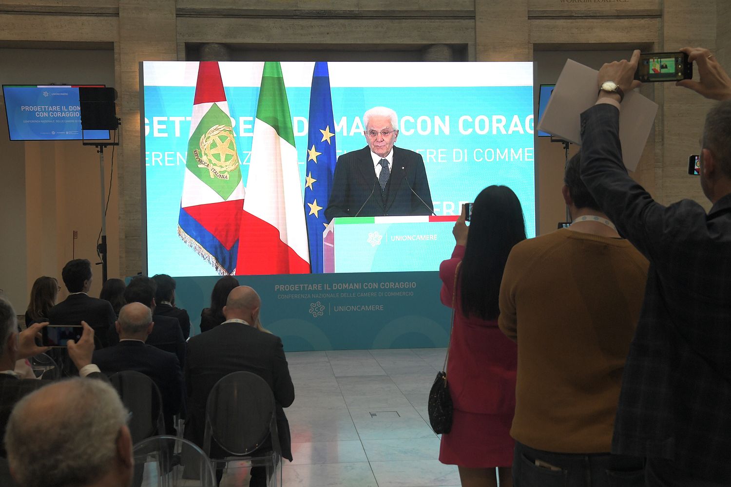 Il Capo dello Stato Sergio Mattarella