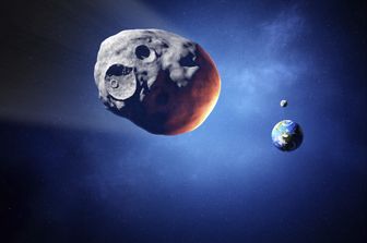 asteroide city killer transita tra terra e luna