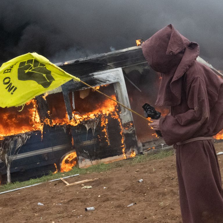 Scontri a Sainte-Soline