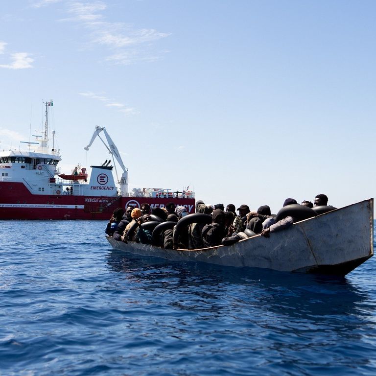 Operazione della nave Life Support di Emergency