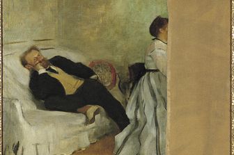 Un quadro di Degas, nel quale ritrae Manet e la moglie