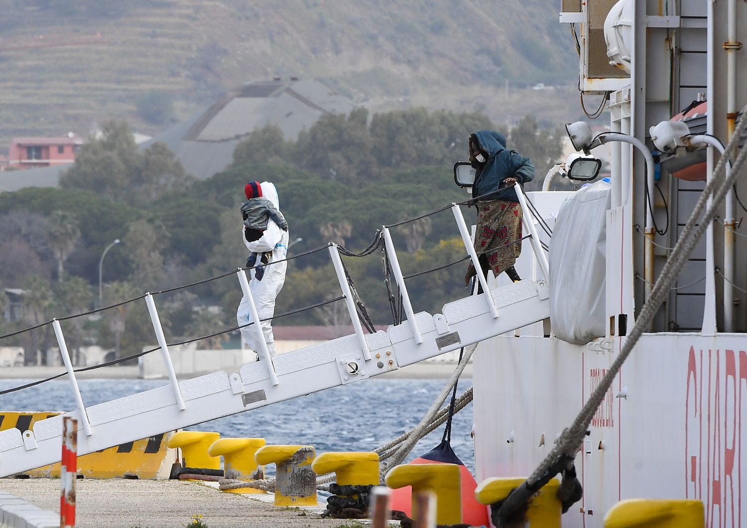 Migranti sbarcati a Lampedusa