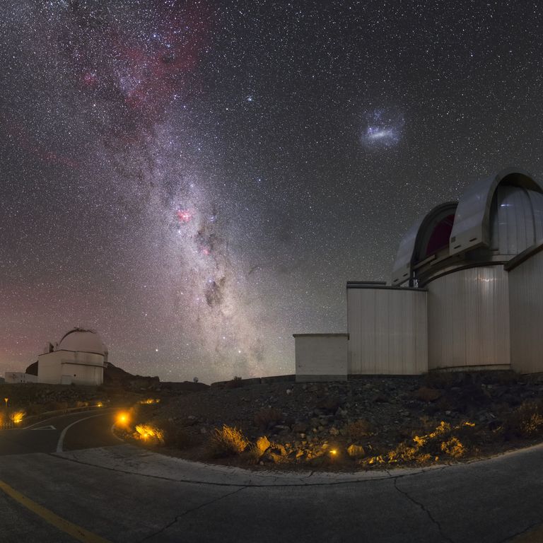 spazio la via lattea fotografata da raggio gamma brillante