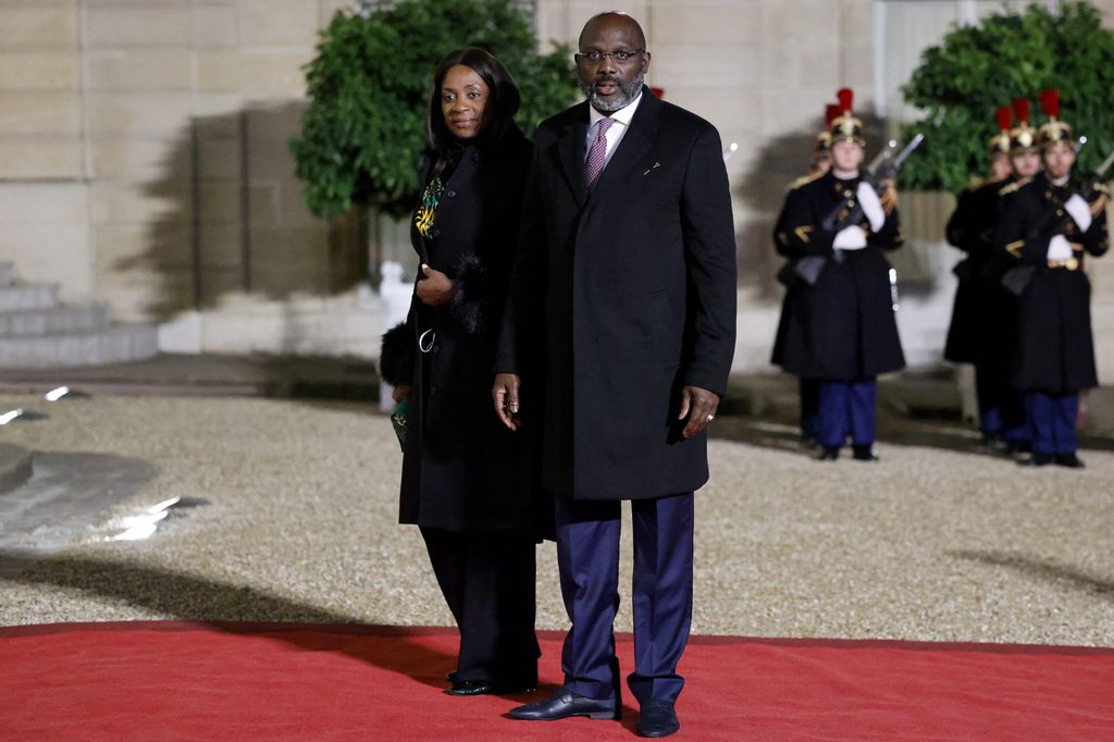 Il presidente della Liberia, George Weah