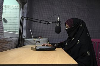Stazione radiofonica in Afghanistan