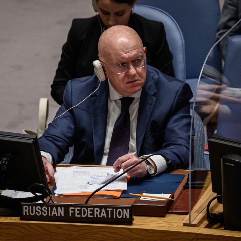 Vasily Nebenzya, ambasciatore russo all'Onu