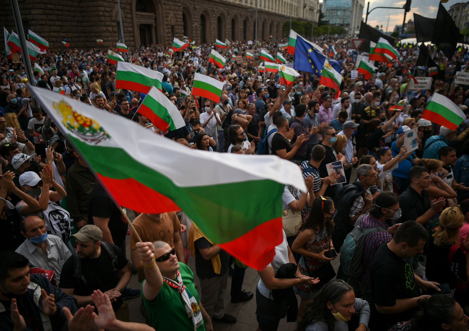 Manifestazioni in Bulgaria