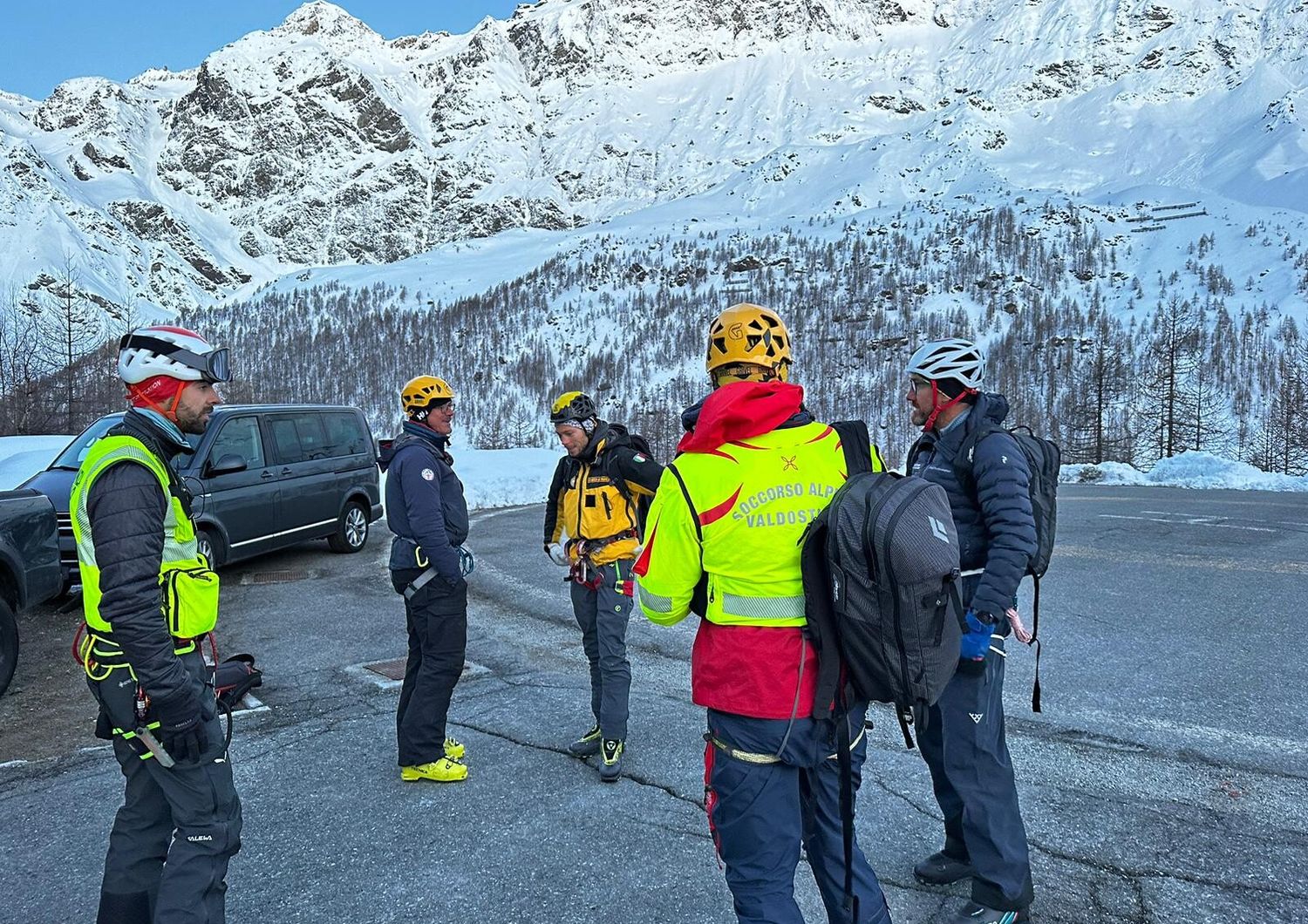 Soccorso alpino in Valle d'Aosta